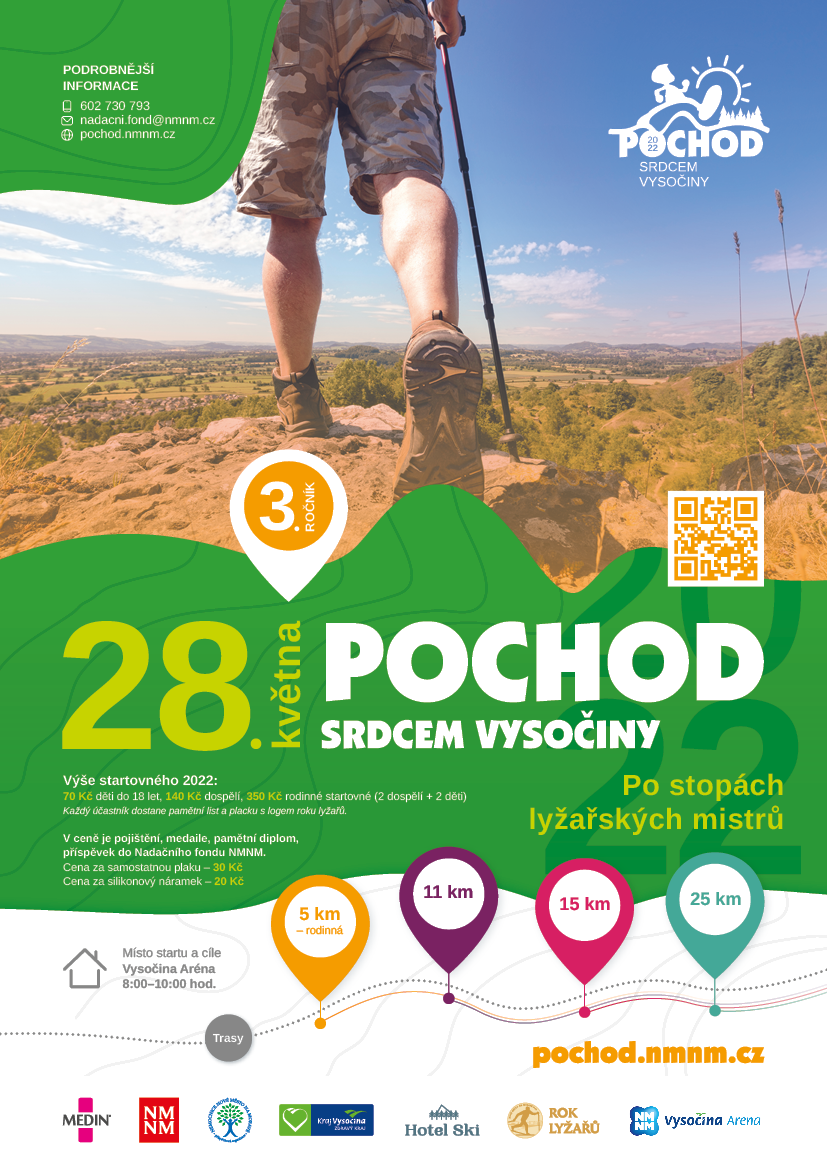 Pochod Srdcem Vysočiny 2022